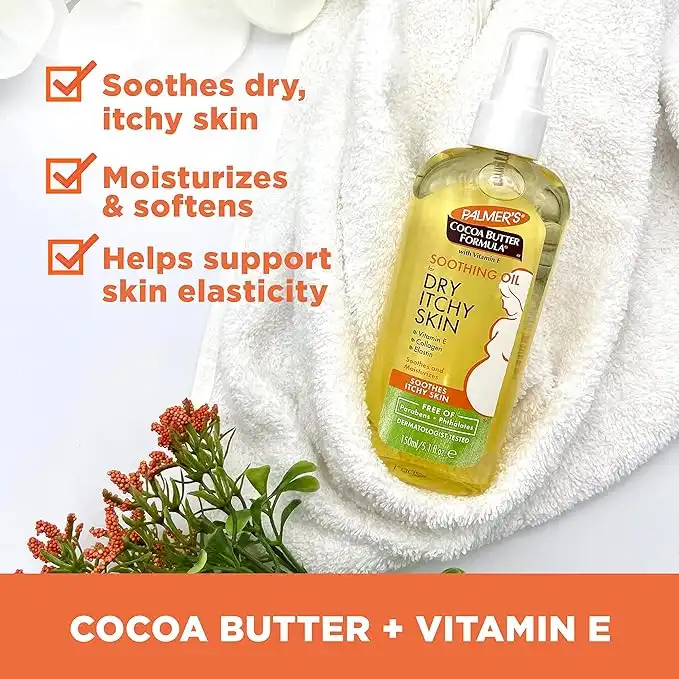 Palmers Cocoa Butter Soothing Oil for Dry Itchy Skin