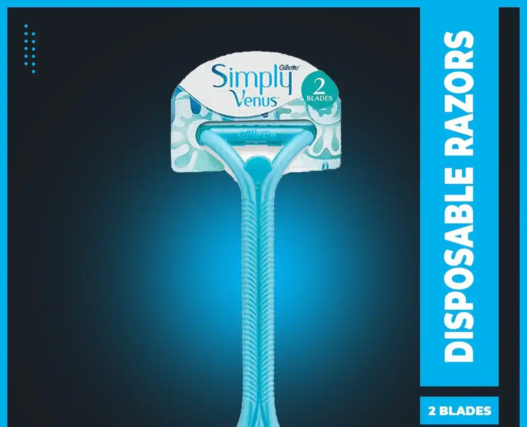 Gillette Simply Venus 2 Disposable Razor For Women 1Pcs