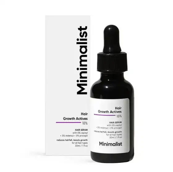 Minimalist Hair Growth Actives 18% hair Serum - 30ml